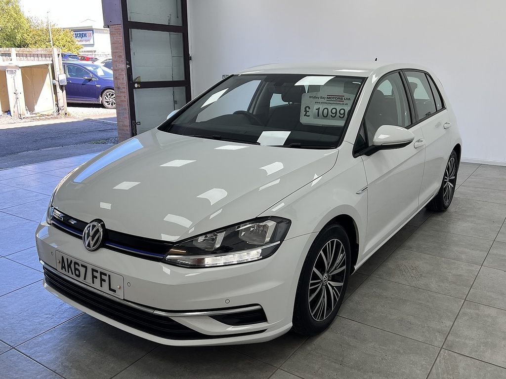 Volkswagen Golf Tsi Evo Bluemotion Tech Se Nav AK67FFL White #6