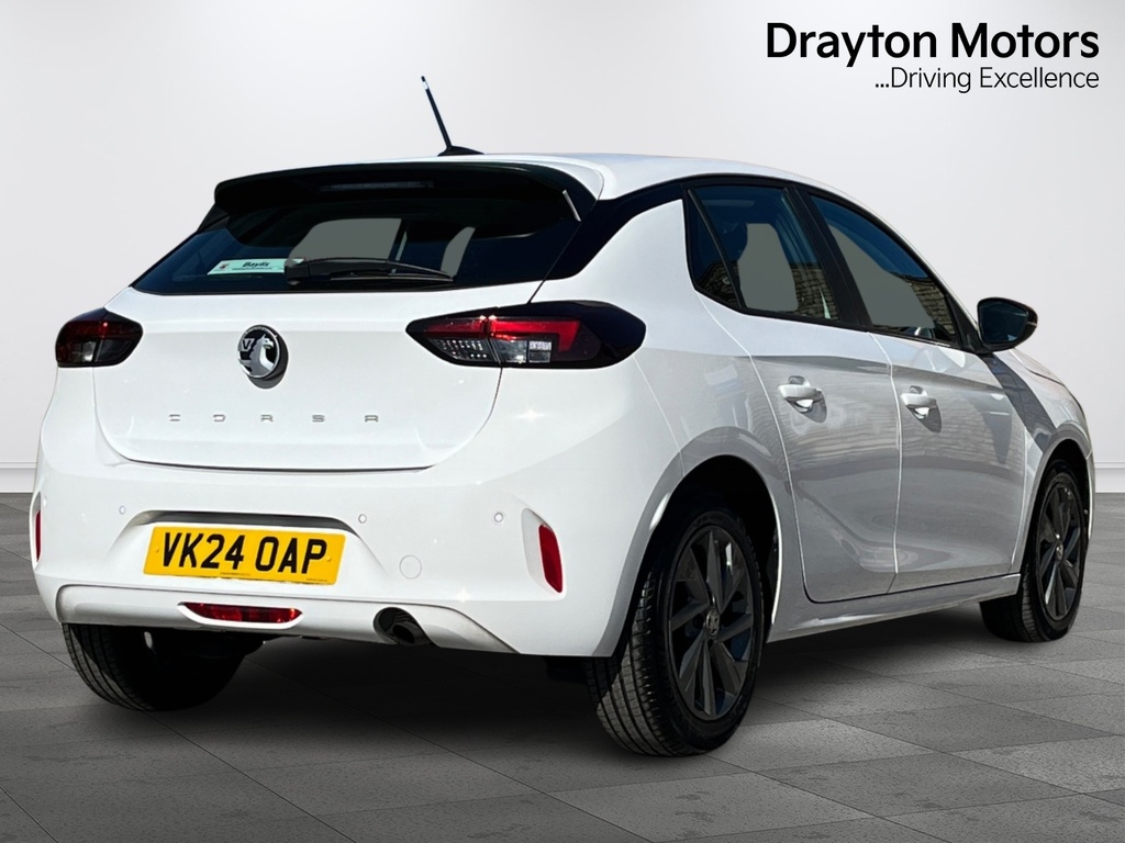 Vauxhall Corsa 1.2 Turbo Design Hatchback VK24OAP White #6