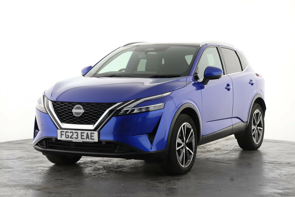 Nissan Qashqai 1.3 Dig-t Mh 158 Tekna Xtronic FG23EAE Blue #6
