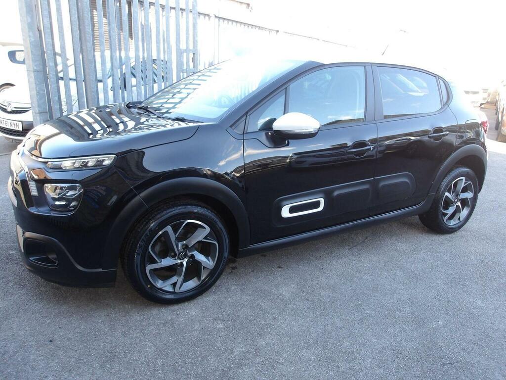 Citroen C3 1.2 Puretech Shine Euro 6 Ss YG21HZL Black #4