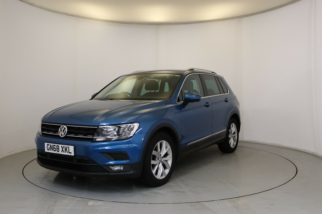 Volkswagen Tiguan 1.4 Tsi 125 Se GN68XKL Blue #3