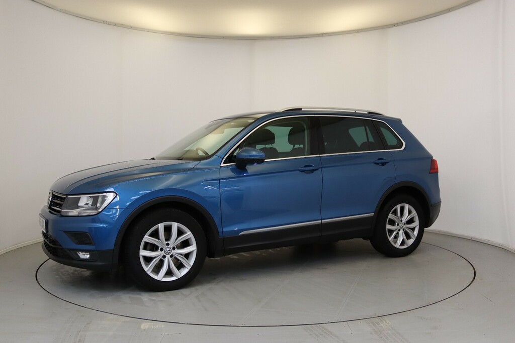 Volkswagen Tiguan 1.4 Tsi 125 Se GN68XKL Blue #4