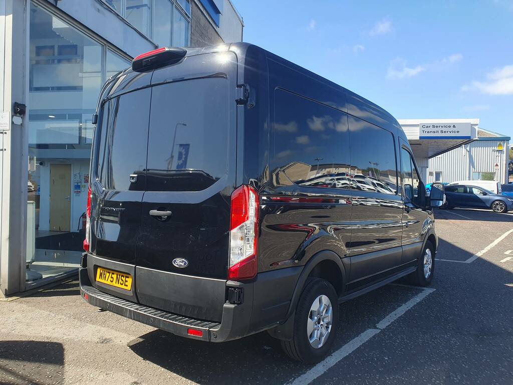 Ford Transit Custom 2.0 Ecoblue 130Ps L2 H2 Limited Fwd Nav WN75NSE Black #4