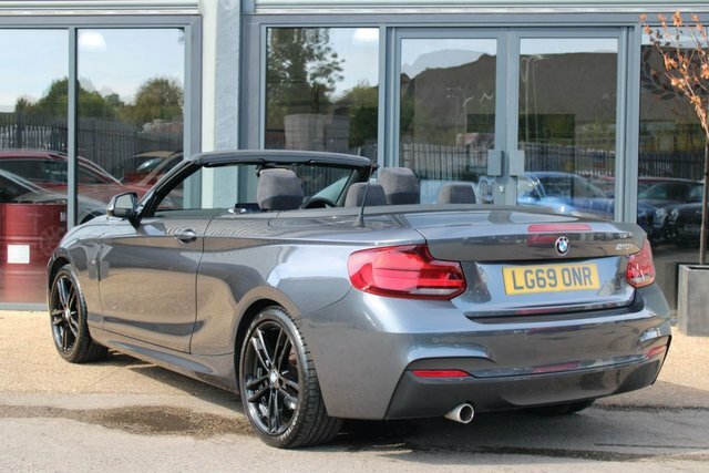 BMW 2 Series Convertible 1.5 218I Gpf M Sport Convertible P Grey #3