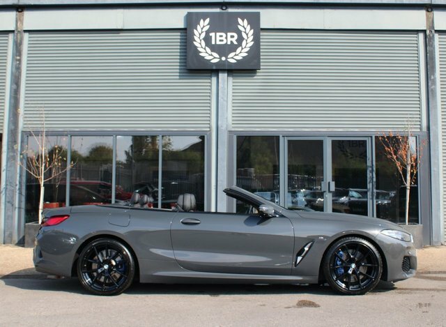 BMW 8 Series 3.0 840I Convertible Steptronic Euro 6 Grey #4