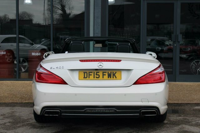 Mercedes-Benz SL Class 3.0 Sl400 Amg Sport Convertible G-troni White #4