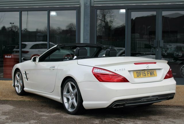 Mercedes-Benz SL Class 3.0 Sl400 Amg Sport Convertible G-troni White #2