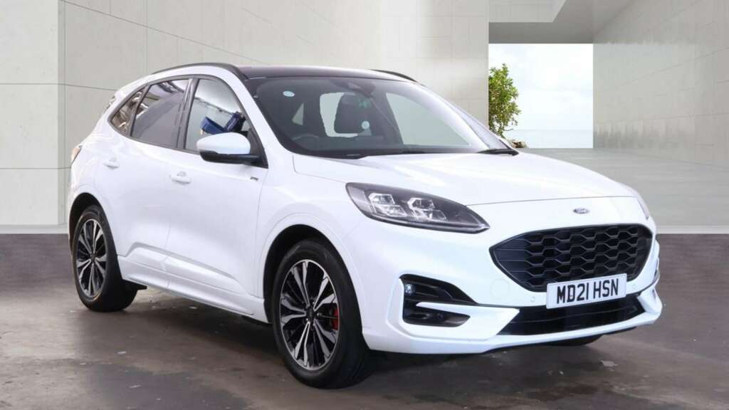 Ford Kuga 2.5 Ecoboost Duratec 14.4Kwh St-line X Suv Pet White