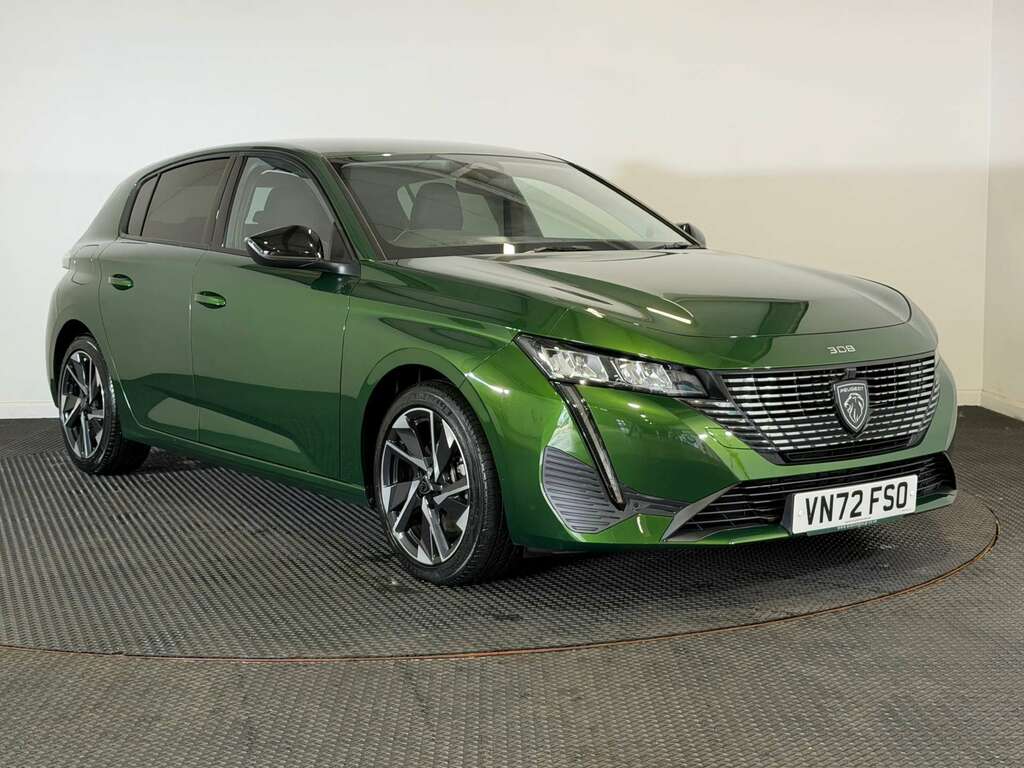 Peugeot 308 1.5 Bluehdi Allure Premium Hatchback Ea Green