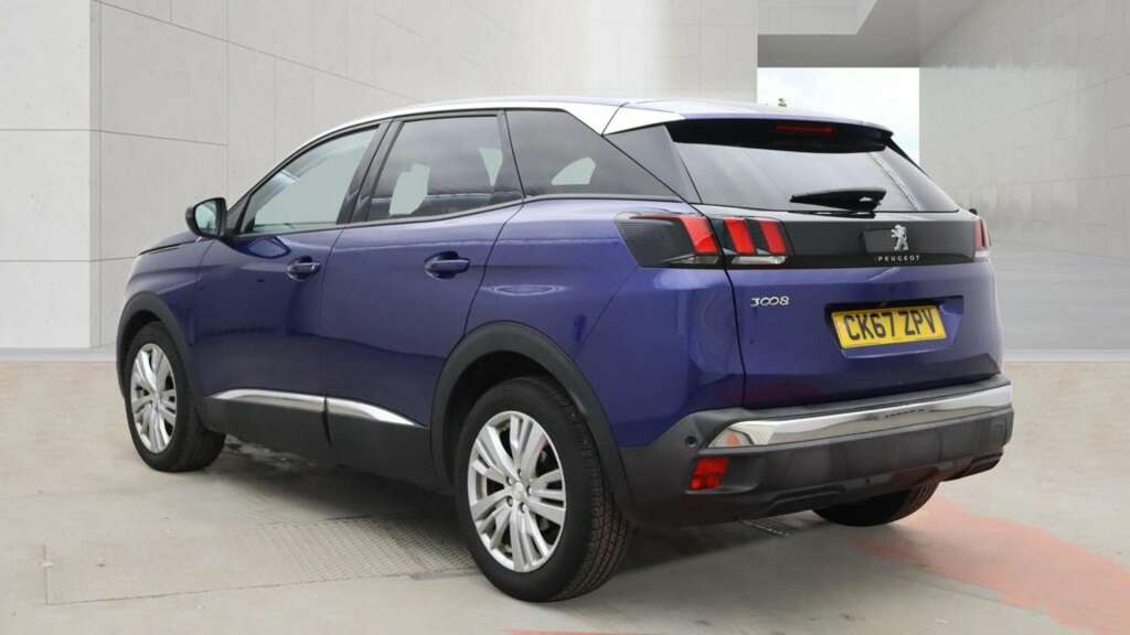 Peugeot 3008 1.2 Puretech Allure Suv Eat Euro 6 Ss CK67ZPV Blue #3