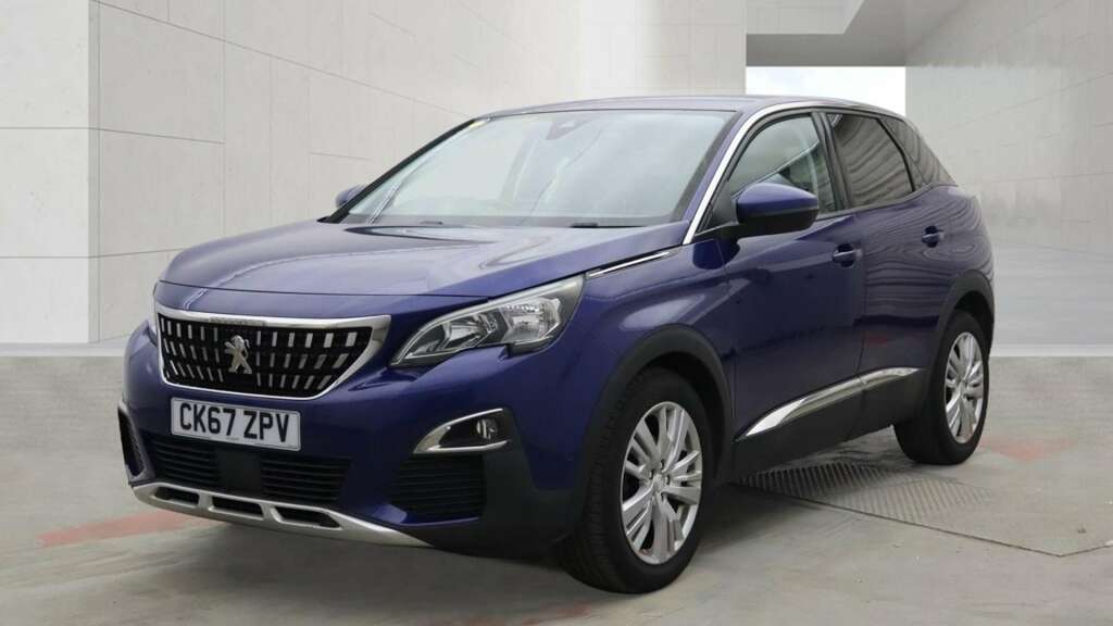 Peugeot 3008 1.2 Puretech Allure Suv Eat Euro 6 Ss CK67ZPV Blue #2