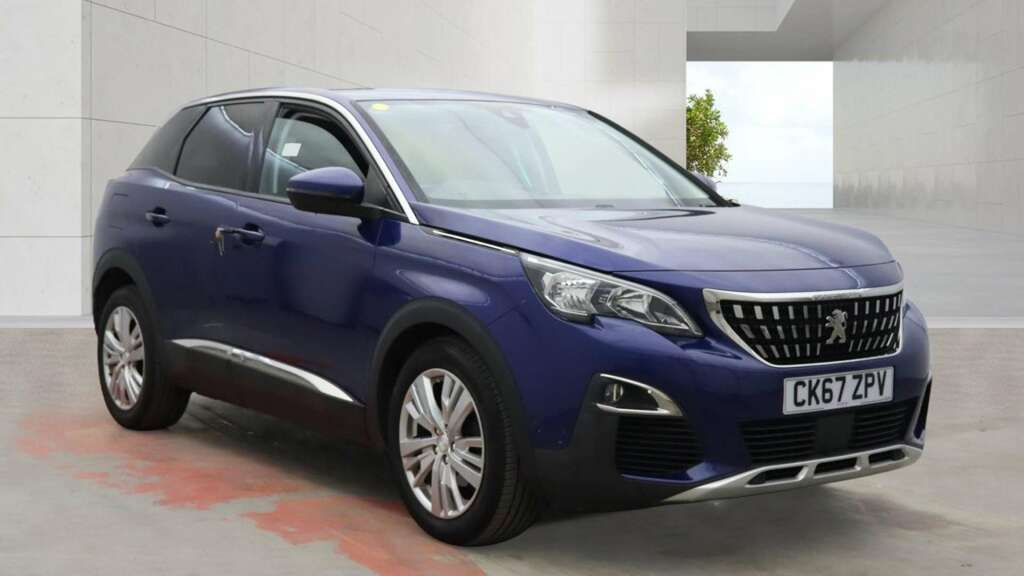 Peugeot 3008 1.2 Puretech Allure Suv Eat Euro 6 Ss Blue