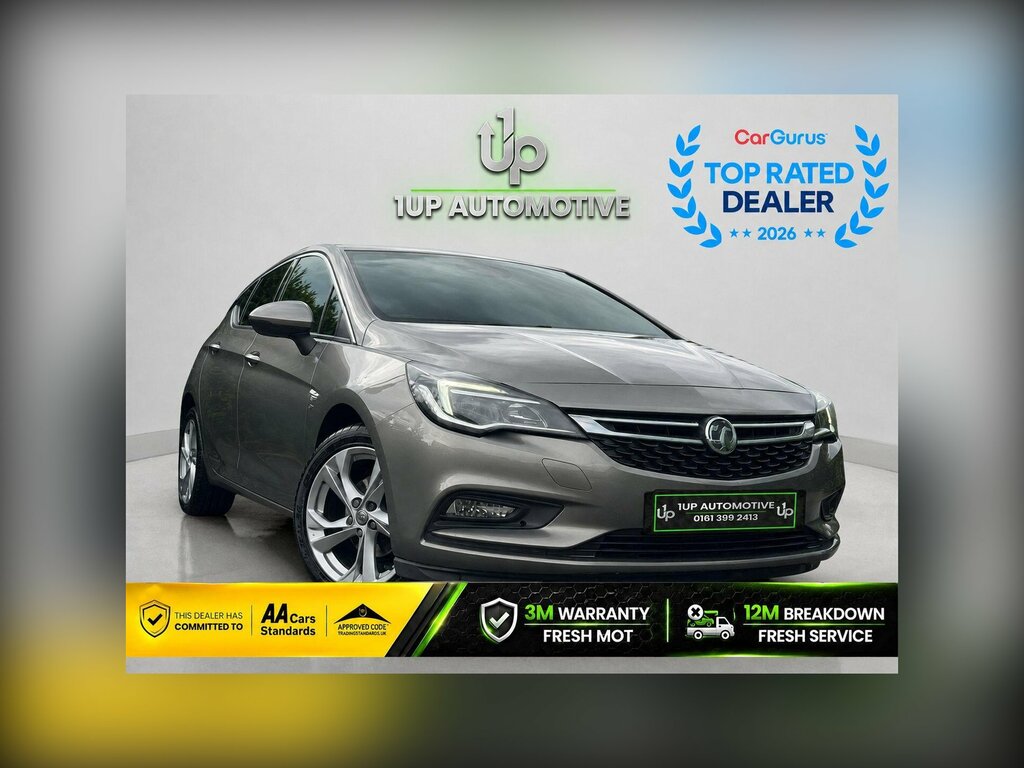Vauxhall Astra 1.0I Turbo Ecoflex Sri Euro 6 Ss Grey