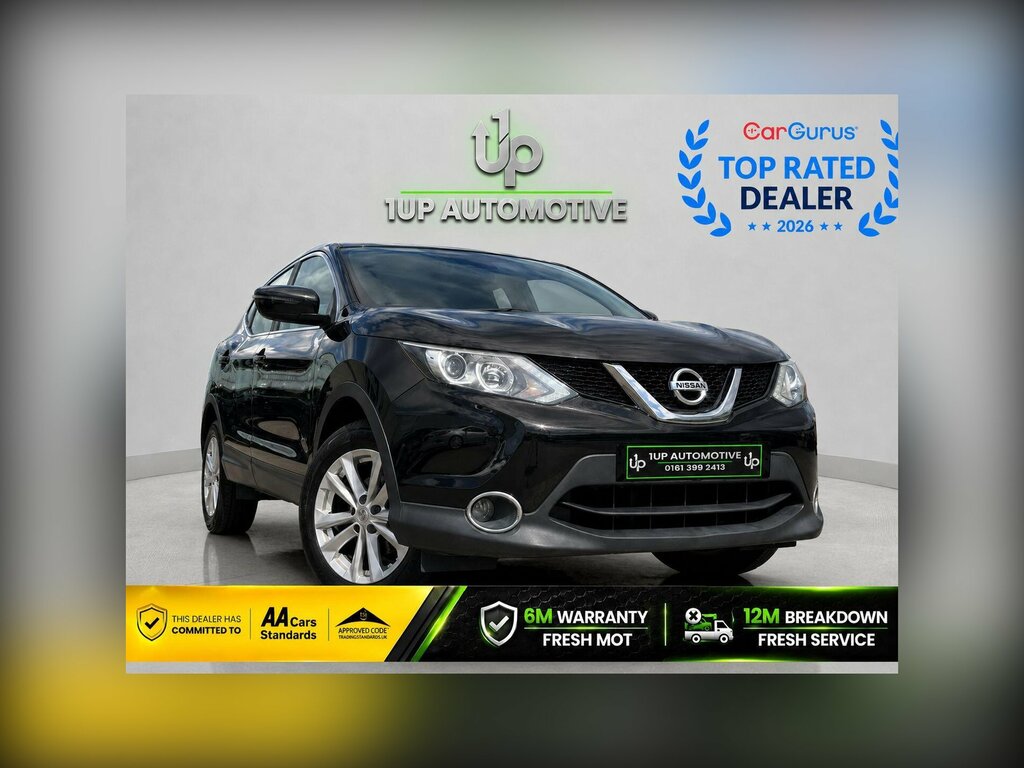 Nissan Qashqai 1.5 Dci Acenta 2Wd Euro 6 Ss Black