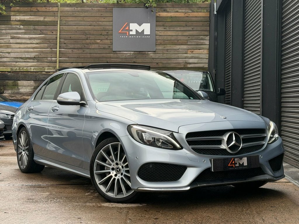 Mercedes-Benz C Class 2.1 C220 Bluetec Amg Line Premium Saloon Die Blue