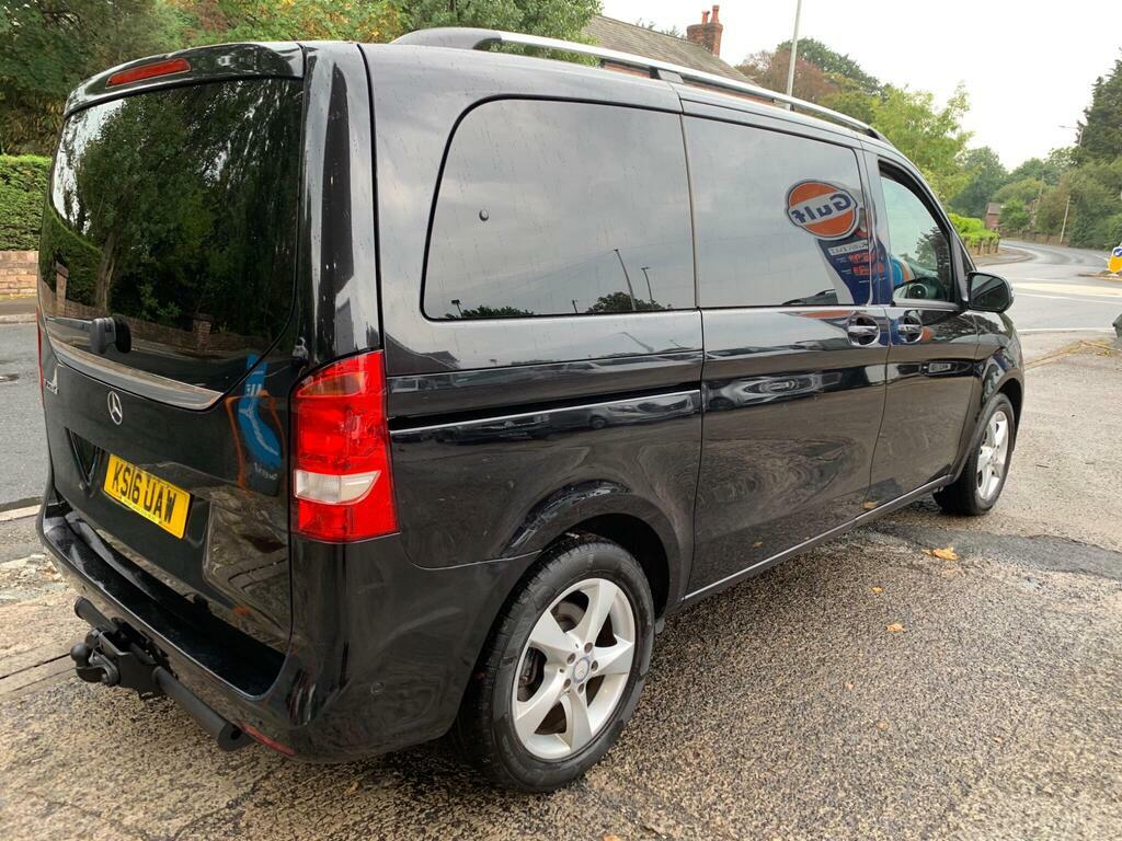 Mercedes-Benz V Class 2.2 V220d Se Mpv KS16UAW Black #4