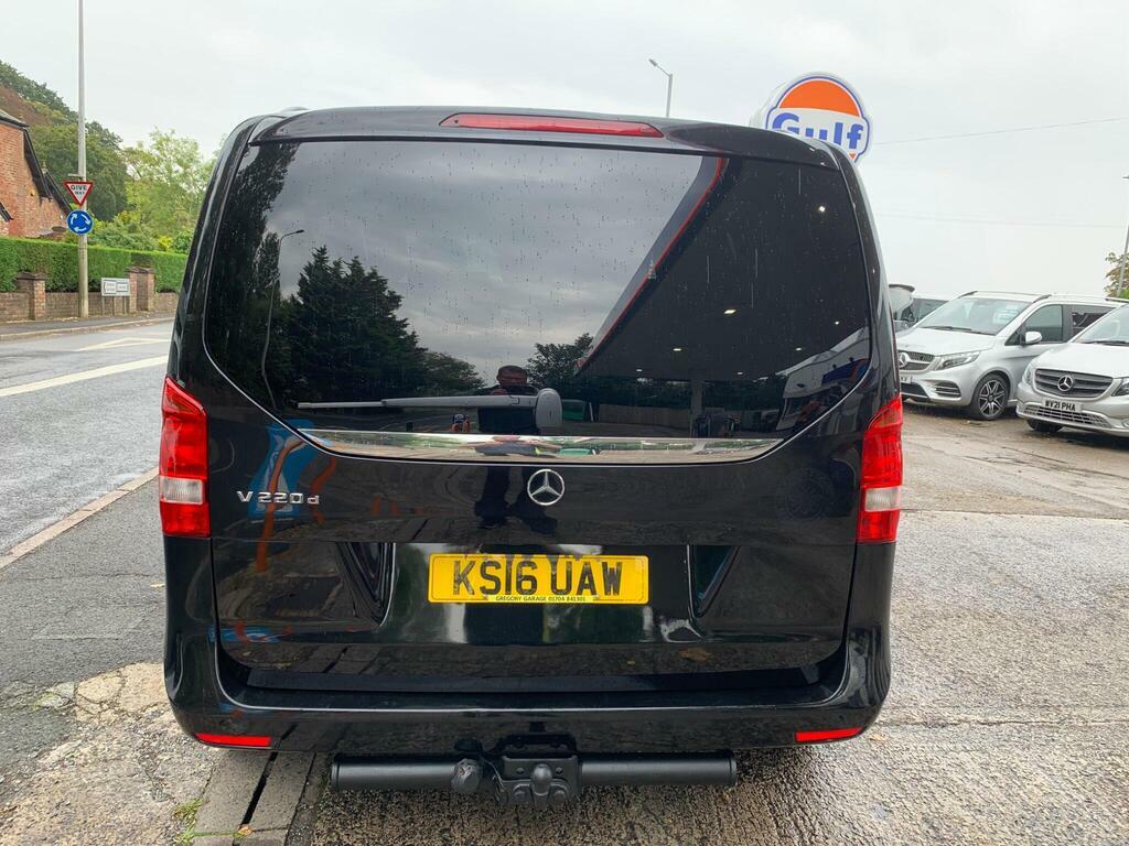 Mercedes-Benz V Class 2.2 V220d Se Mpv KS16UAW Black #6