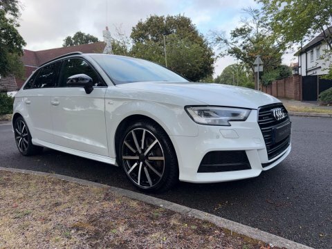 Audi A3 2.0 Tfsi Black WM17VND White #6