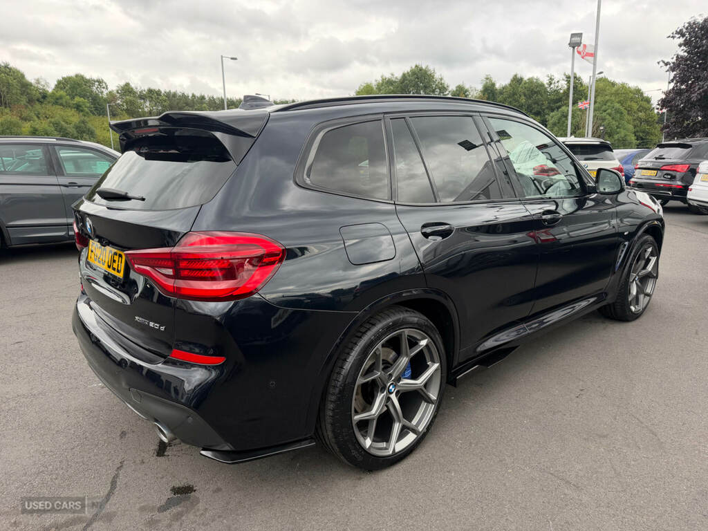 BMW X3 Xdrive20d M Sport Step FG20OED Black #2