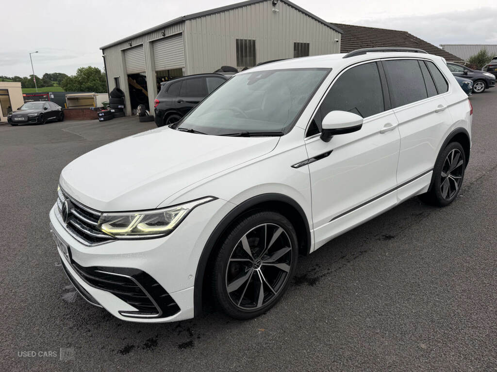 Volkswagen Tiguan 2.0 Tdi R-line Dsg White
