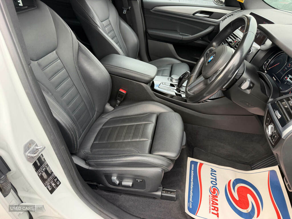 BMW X3 Xdrive20d M Sport Step YS19VHE White #5