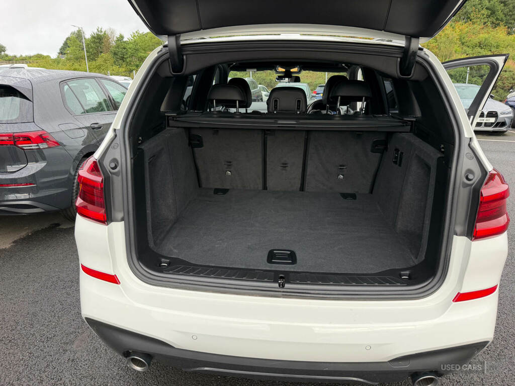 BMW X3 Xdrive20d M Sport Step YS19VHE White #6