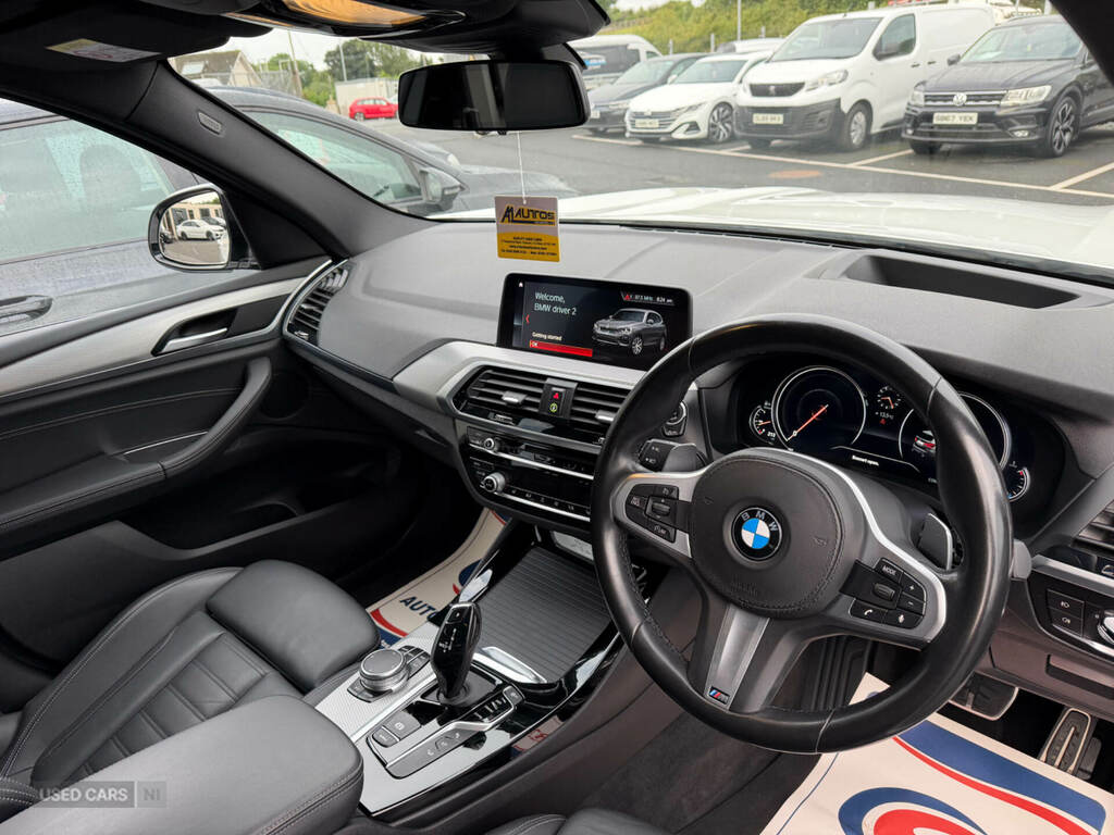 BMW X3 Xdrive20d M Sport Step YS19VHE White #3