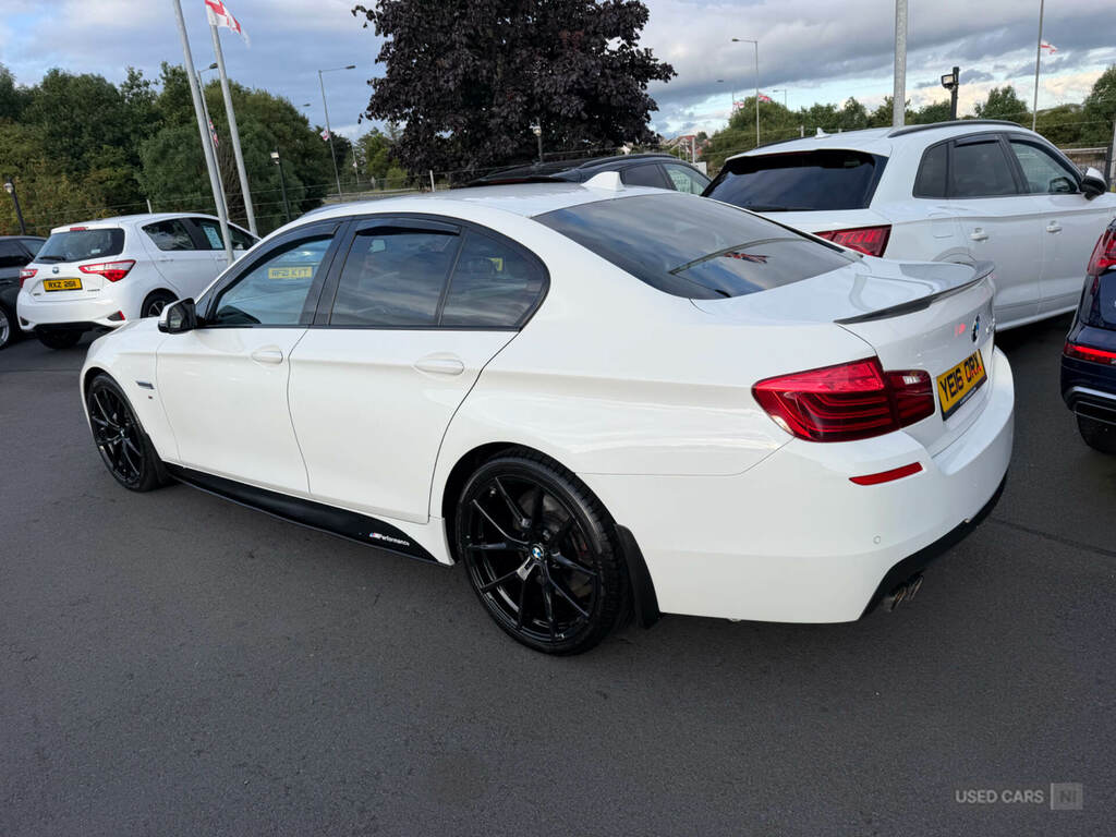 BMW 5 Series 520D 190 M Sport Step YE16ORX White #6