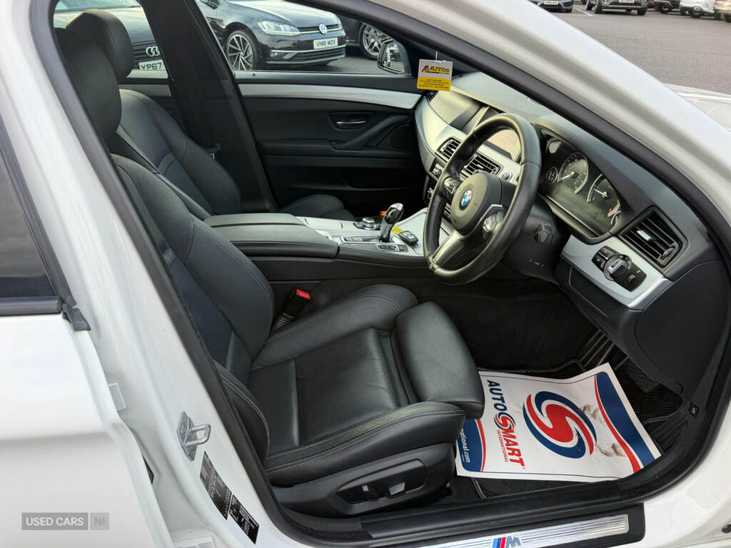 BMW 5 Series 520D 190 M Sport Step YE16ORX White #4