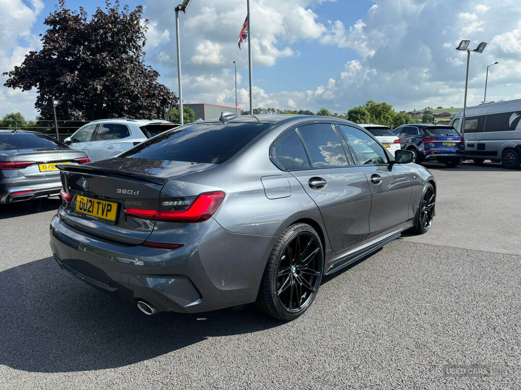 BMW 3 Series 320D Mht M Sport Step OU21TVP Grey #3