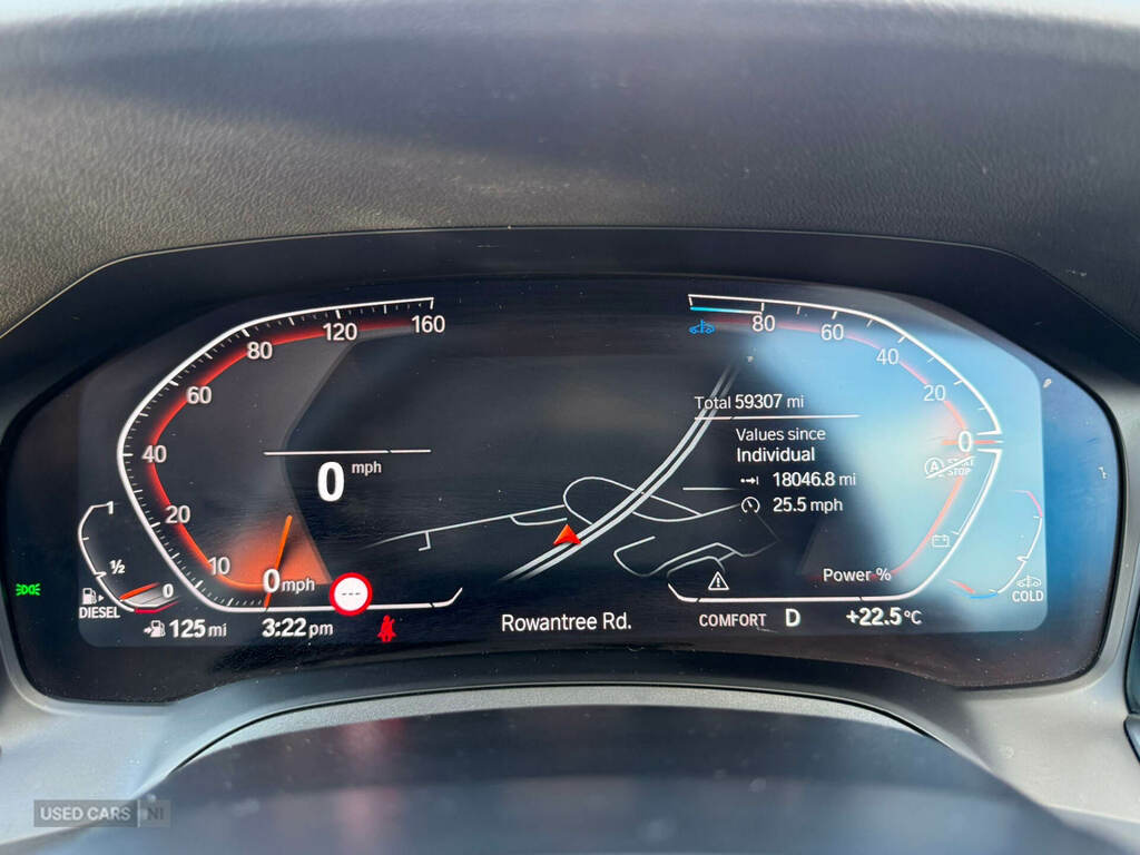 BMW 3 Series 320D Mht M Sport Step OU21TVP Grey #5