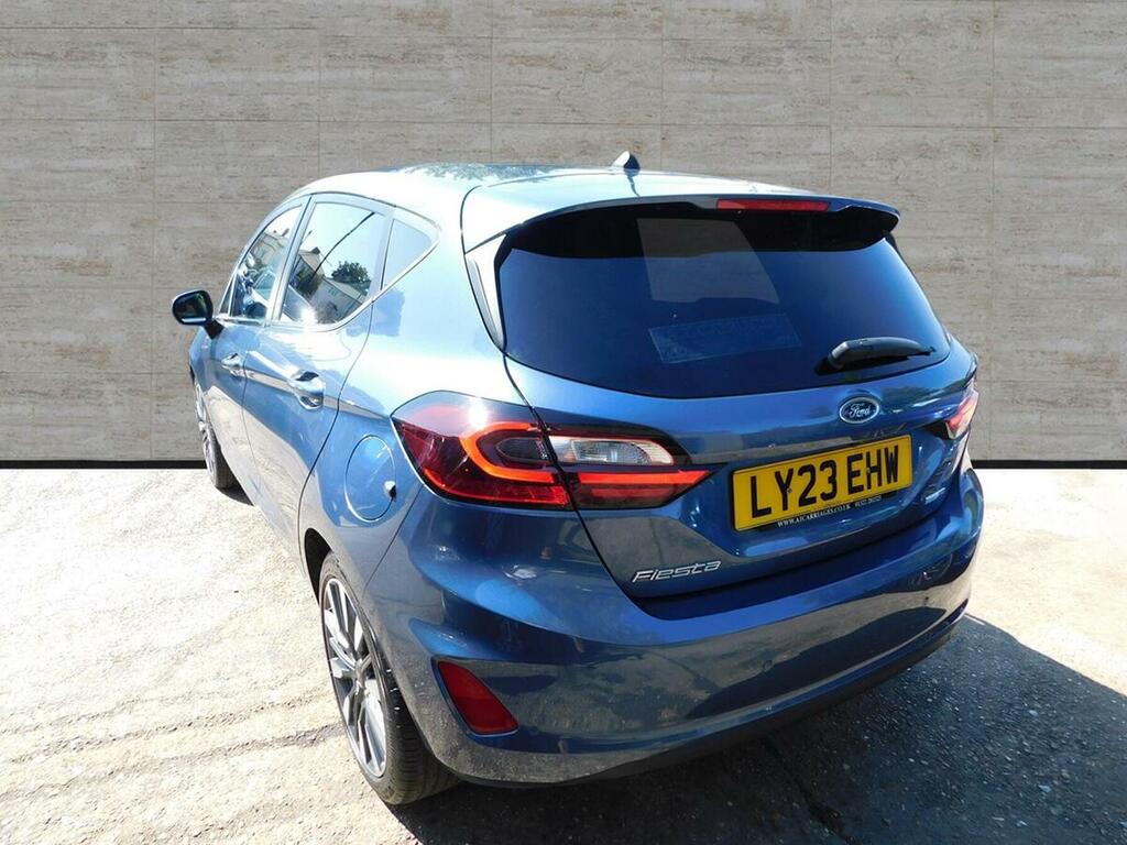 Ford Fiesta 1.0T Ecoboost Mhev Titanium X Dct E... LY23EHW Blue #4