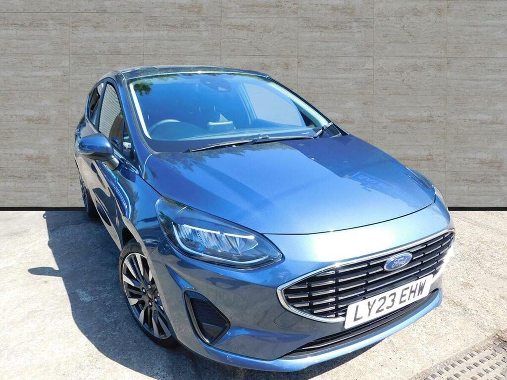Ford Fiesta 1.0T Ecoboost Mhev Titanium X Dct E... LY23EHW Blue