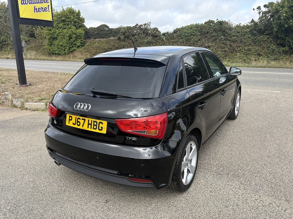 Audi A1 Tfsi Sport PJ67HBG Black #3