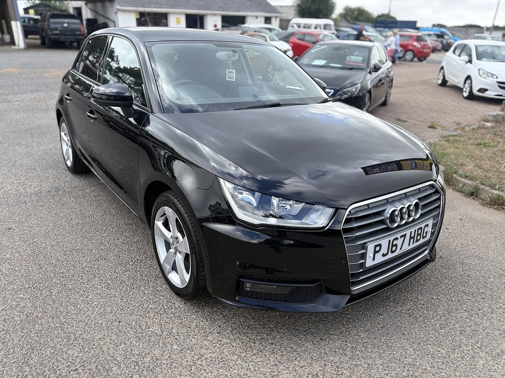 Audi A1 Tfsi Sport PJ67HBG Black #2