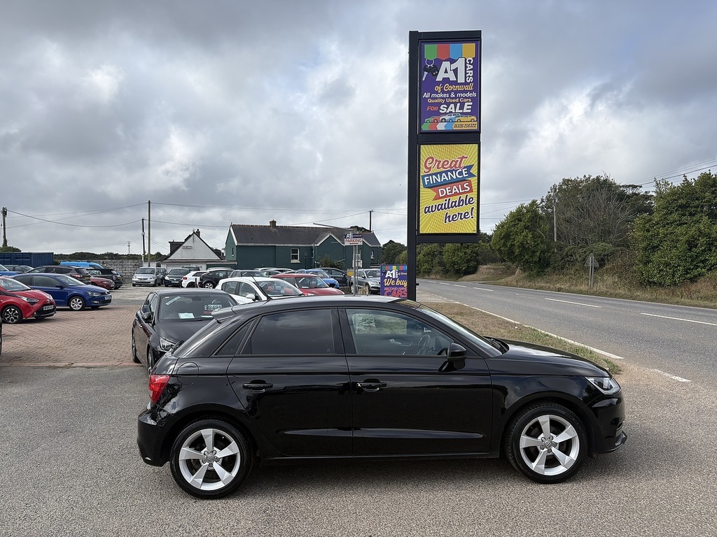 Audi A1 Tfsi Sport PJ67HBG Black #5