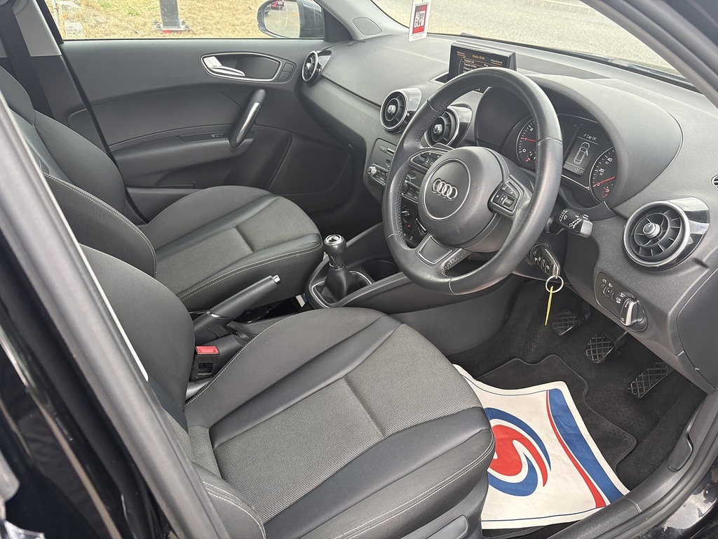 Audi A1 Tfsi Sport PJ67HBG Black #6
