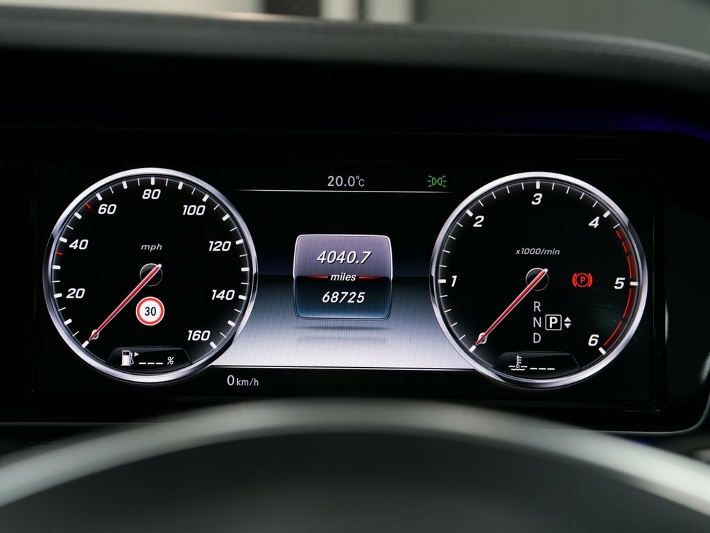 Mercedes-Benz S Class Black #30