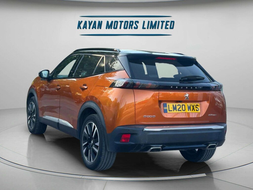 Peugeot 2008 1.2 Puretech Gt Line Eat Euro 6 Ss LM20WXS Orange #4