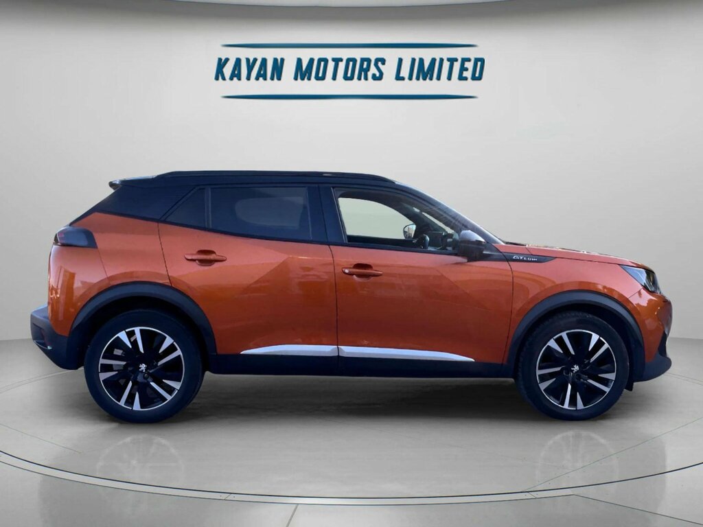 Peugeot 2008 1.2 Puretech Gt Line Eat Euro 6 Ss LM20WXS Orange #2