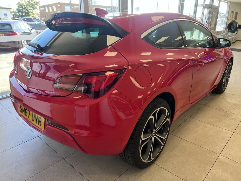 Vauxhall Astra GTC Coupe 1.4 I Turbo Limited Edition 2017 Red #5