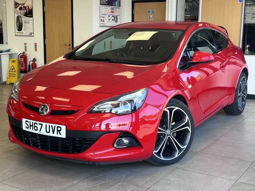 Vauxhall Astra GTC Coupe 1.4 I Turbo Limited Edition 2017 Red #3