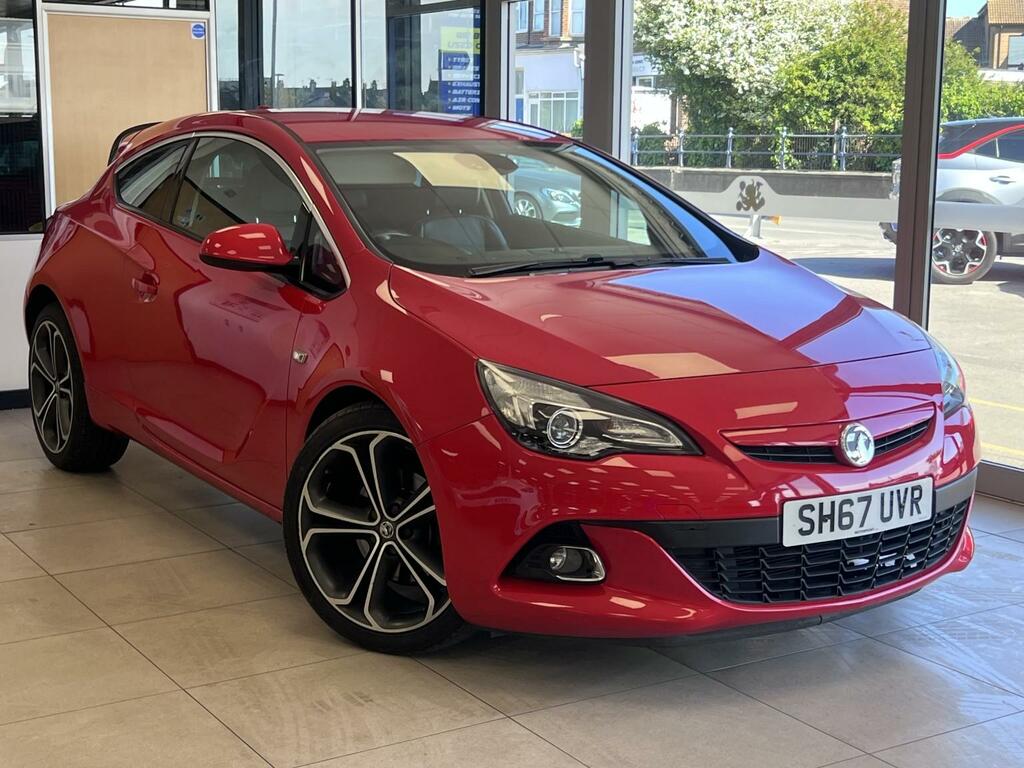 Vauxhall Astra GTC Coupe 1.4 I Turbo Limited Edition 2017 Red