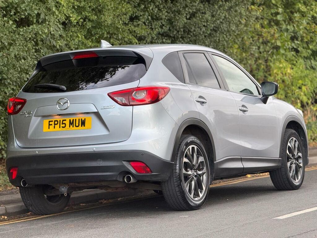 Mazda CX-5 2.2 Skyactiv-d Sport Nav 4Wd Euro 6 Ss FP15MUW Silver #4