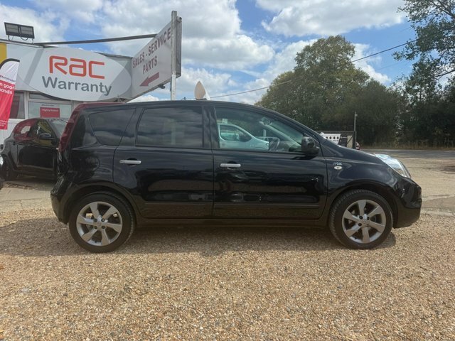 Nissan Note 16V N-tec Euro 5 Black #3
