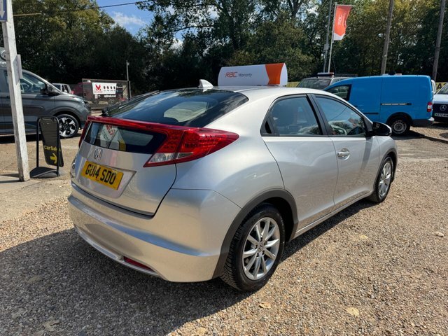 Honda Civic I-vtec Ex Euro 5 Silver #5