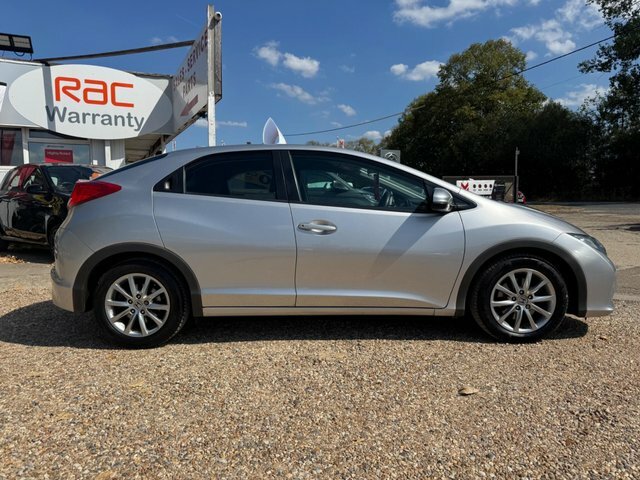 Honda Civic I-vtec Ex Euro 5 Silver #3