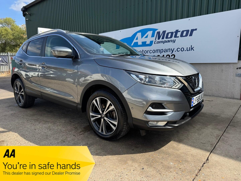 Nissan Qashqai 1.3 Dig-t N-connecta Dct Euro 6 Ss Grey