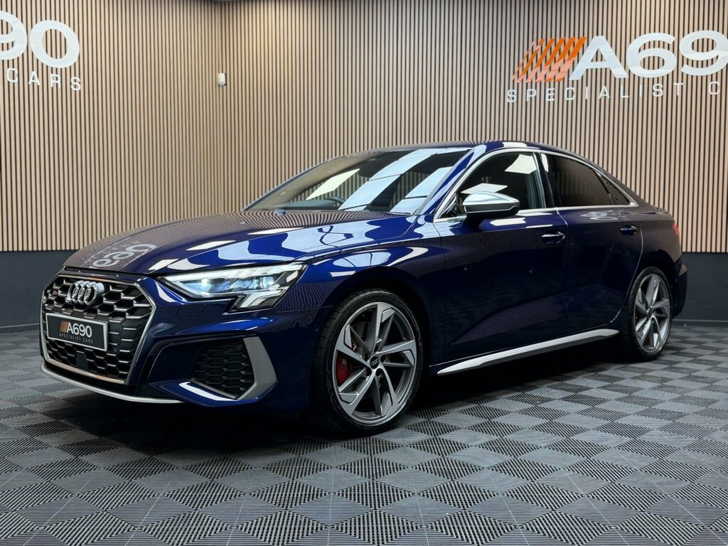 Audi S3 Saloon Blue #3