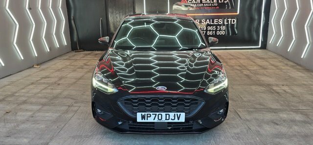 Ford Focus 1.5 Ecoblue St-line X Hatchback WP70DJV Black #2
